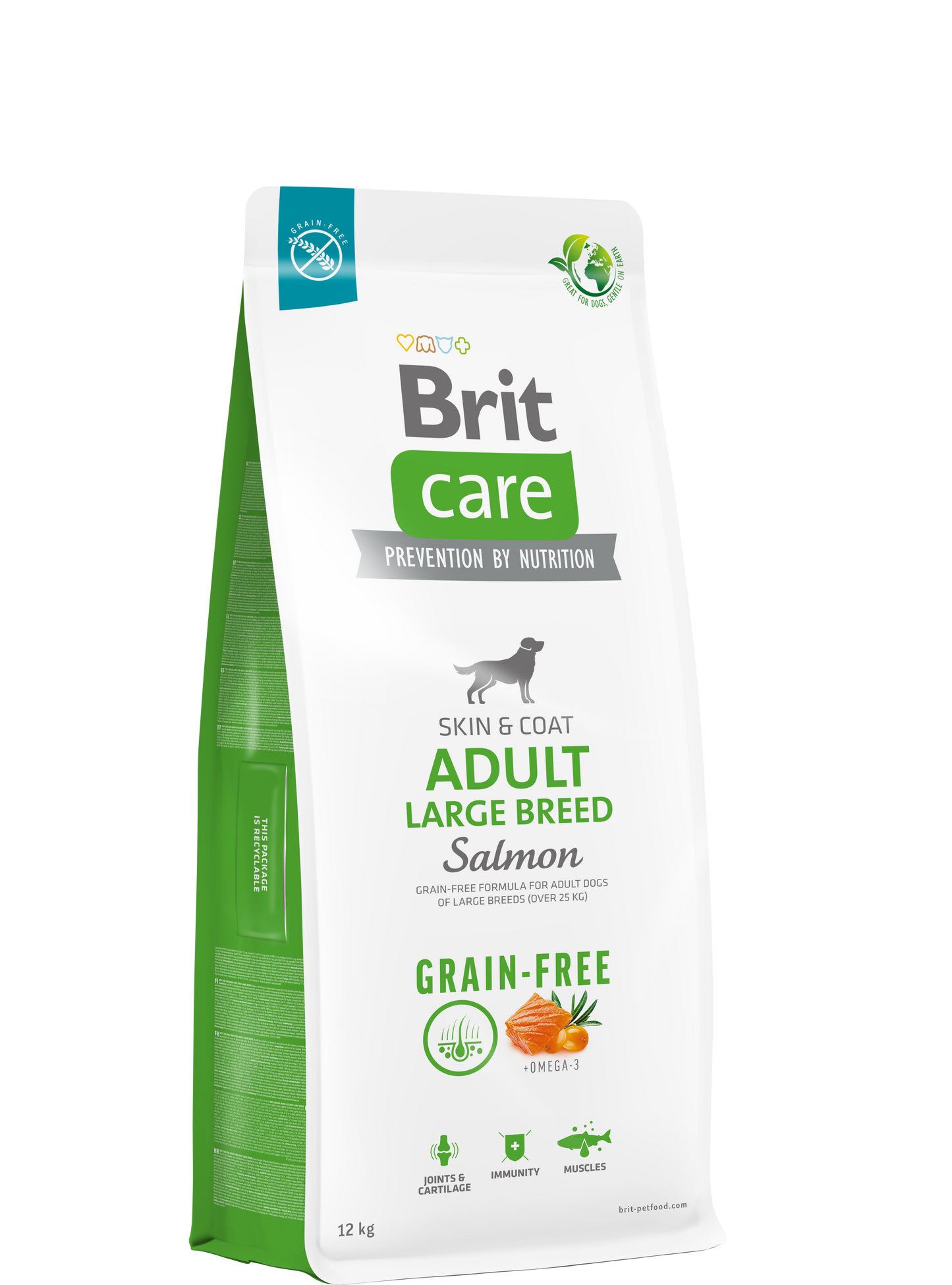 Brit Care Grain-Free Adult Large Breed Gabonamentes LAZAC & BURGONYA