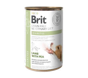 Brit GF Veterinary Diets Dog<br> Diabetes konzerv