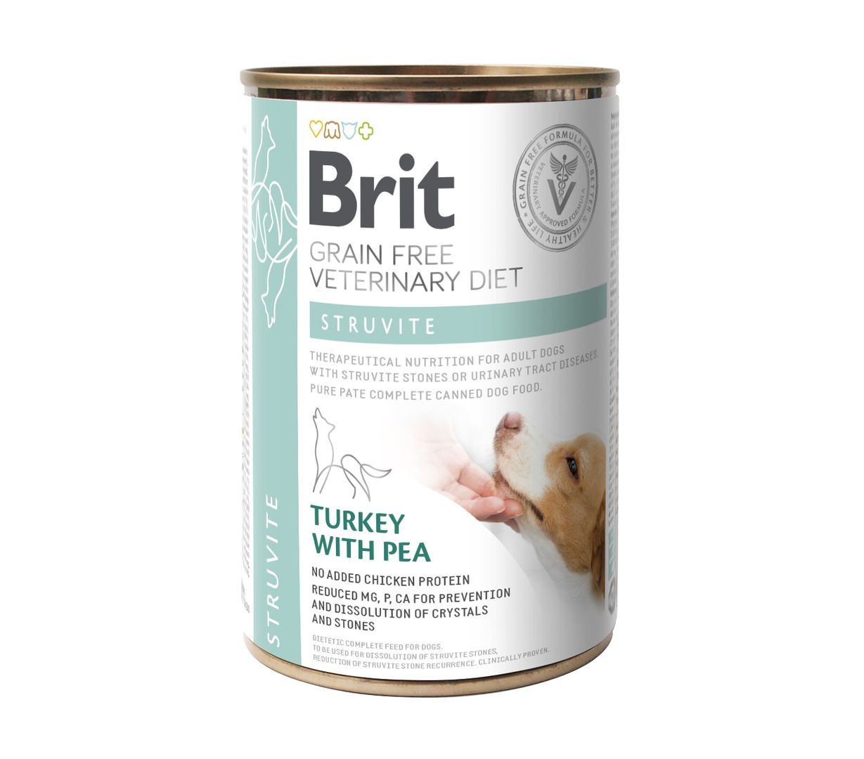 Brit GF Veterinary Diets Dog Struvite konzerv