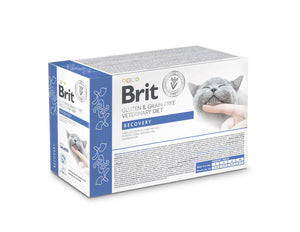 Brit GF Veterinary Diet CAT Pouches Fillet in Gravy Recovery<br>12x85 g