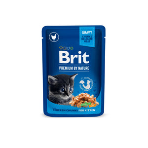 Brit Premium Cat Gravy KITTEN<br>CSIRKE