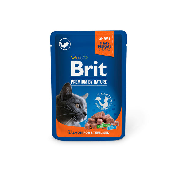 Brit Premium Cat Gravy STERILISED<br> LAZAC