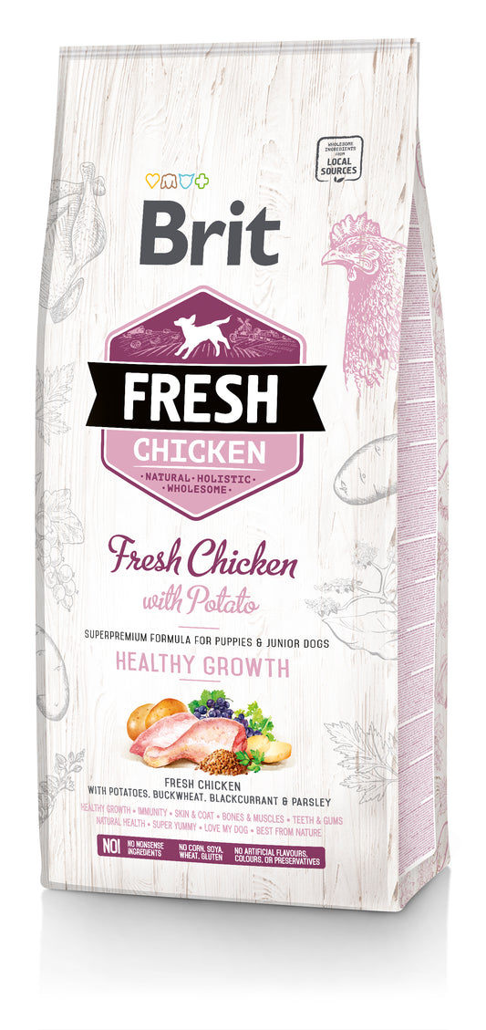 Brit Fresh PUPPY CSIRKE & BURGONYA