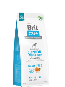 Brit Care Grain-Free Junior Large Breed Gabonamentes LAZAC & BURGONYA