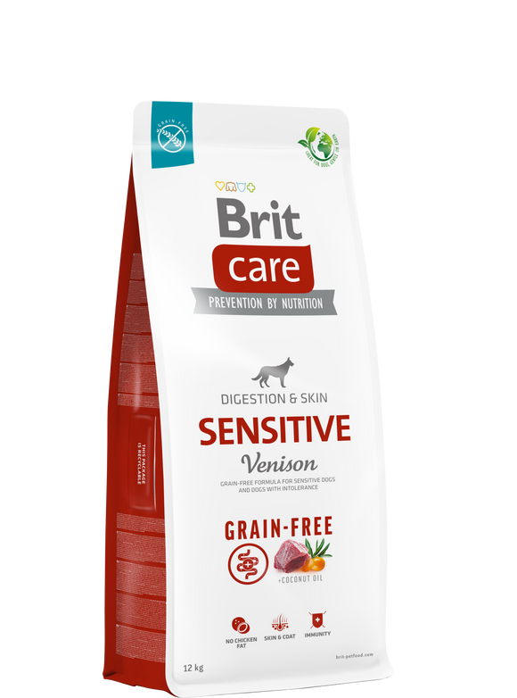 Brit Care Grain-Free Sensitive<br>Venison & Potato<br><i>Grain-free - Gabonamentes</i>