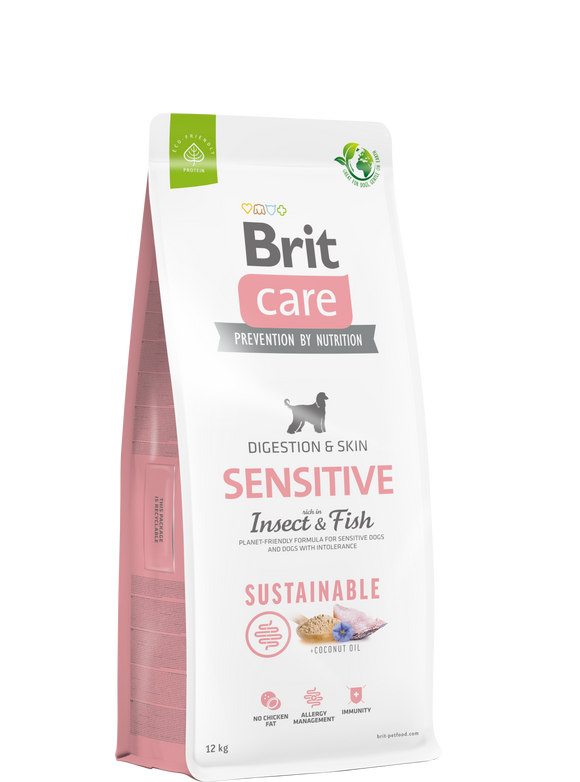 Brit Care Sensitive<br>Insect & Fish<br><i>Sustainable - Fenntartható</i>