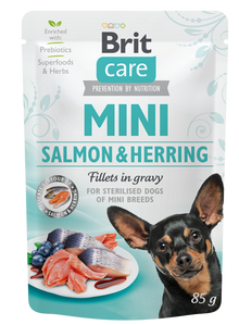 Brit Care Mini LAZAC & HERING Ivartalanított kutyáknak
