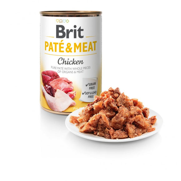 Brit Paté & Meat 800 g <br>CSIRKE