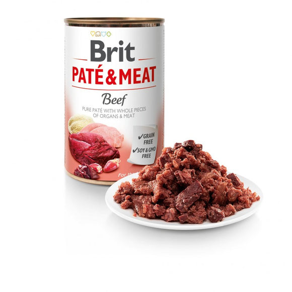 Brit Paté & Meat 6x400 g<br>MARHAHÚS