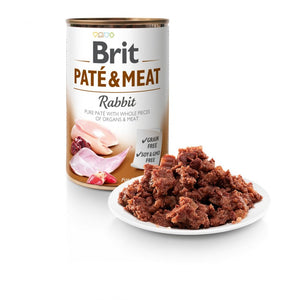 Brit Paté & Meat 6x400 g<br>NYÚL